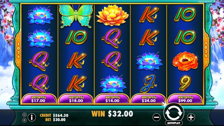 Jade Butterlfy video slot