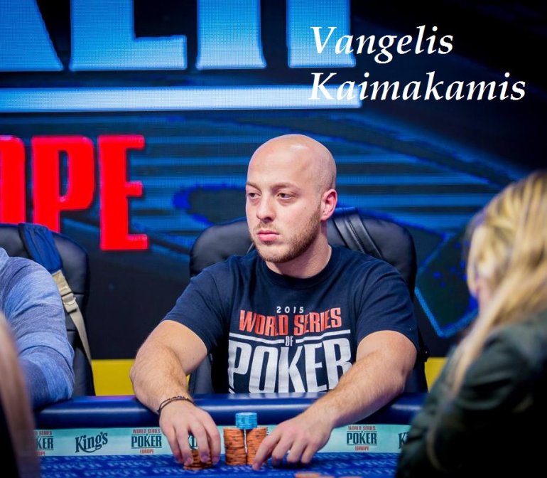 Вангелис Каимакамис на турнире 2018 WSOPE Turbo Bounty Hunter