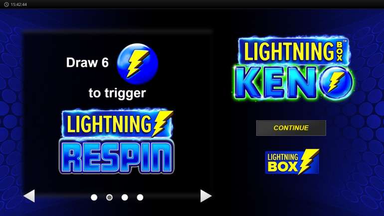 Кено от Lightning Box