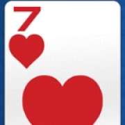 Символ Семерка червей в Jackpot Poker