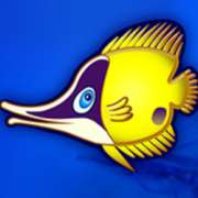 Символ Желтая рыба в Mega Shark