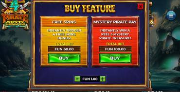 4 Pirate Chests: Уникальные функции