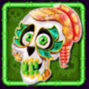 Символ Зеленый череп в Sugar Skulls