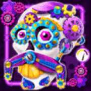 Символ Фиолетовый череп в Sugar Skulls