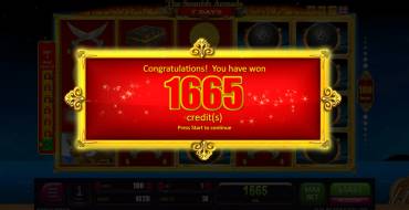 7 Days The Spanish Armada: Выигрыши