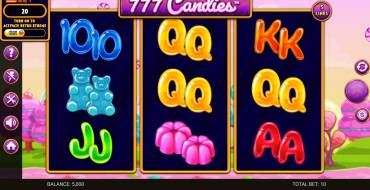 777 Candies: Игровой автомат