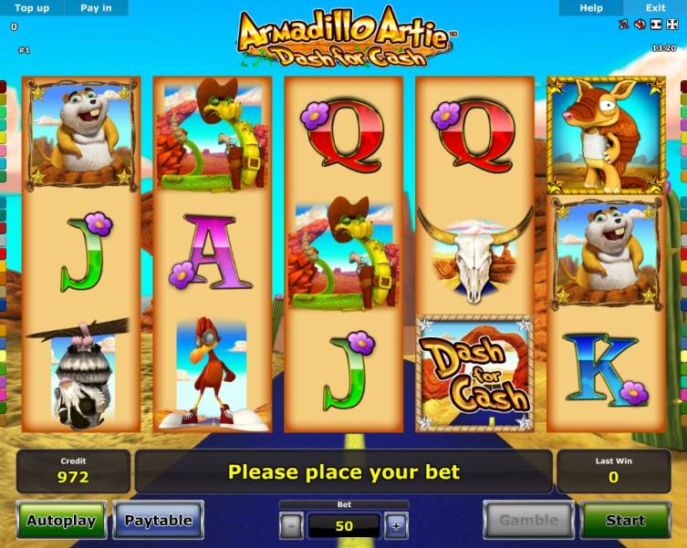 Armadillo Artie – Dash for Cash