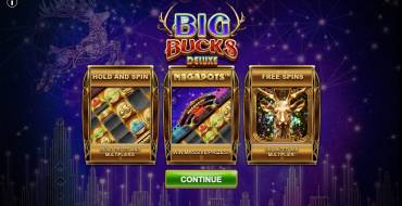 Big Bucks Deluxe: Уникальные функции