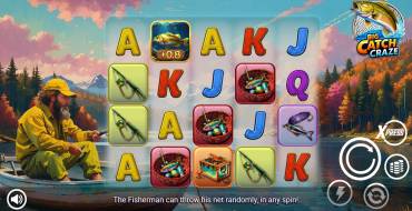 Big Catch Craze: Игровой автомат