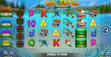 Big Catch Even Bigger Bass: Игровой автомат