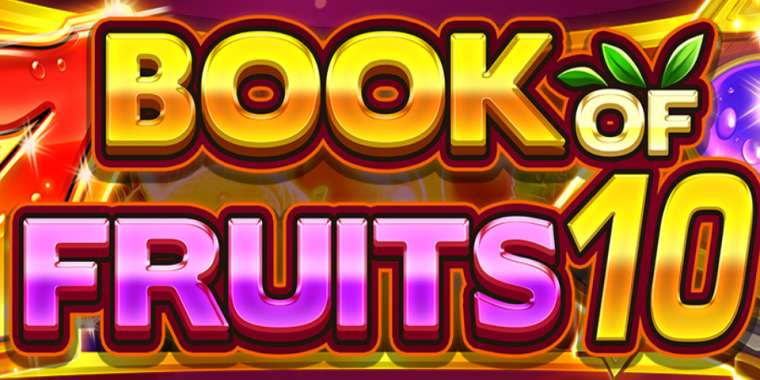 Видео покер Book of Fruits 10 демо-игра