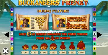 Buckaneers' Frenzy: Бонусные игры