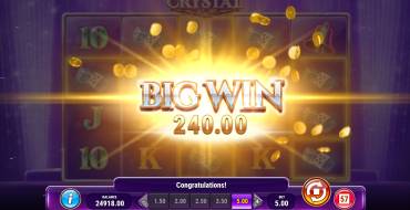 Crystal Hall: Выигрыши