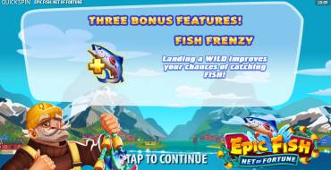 Epic Fish: Net of Fortune: Игровой автомат