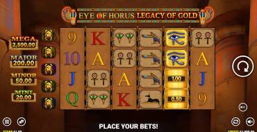 Eye of Horus Legacy of Gold: Игровой автомат