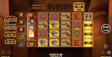 Eye of Horus Legacy of Gold: Фриспины