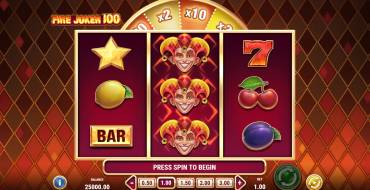 Fire Joker 100: Игровой автомат