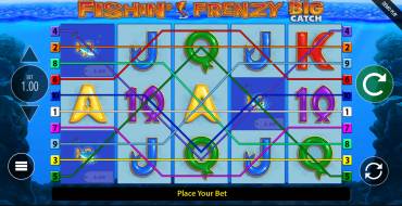 Fishin Frenzy The Big Catch: Игровой автомат