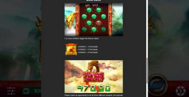 Fortune Dragon Manna: Бонусные игры