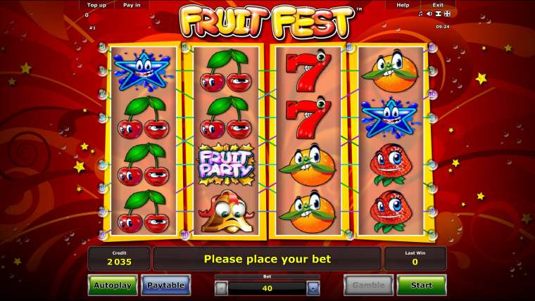 Видео покер Fruit Fest демо-игра