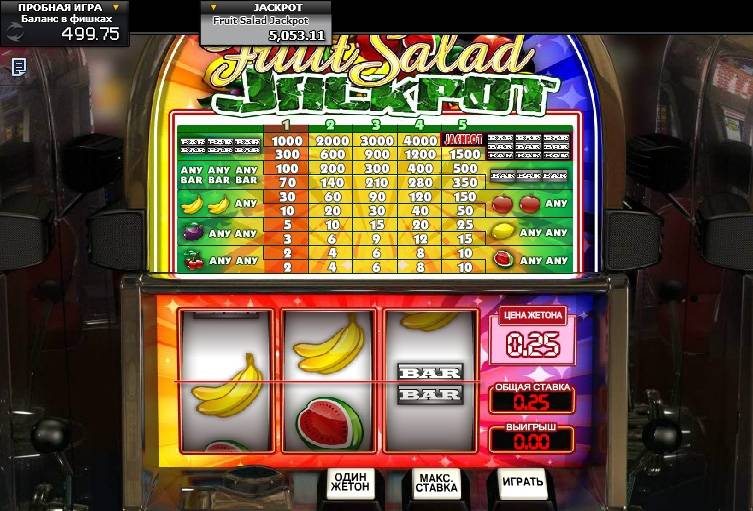 Fruit Salad Jackpot