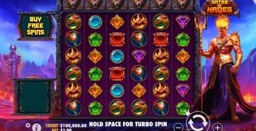 Gates Of Hades: Игровой автомат