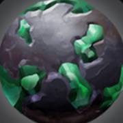 Gems Rampage: Зеленый шар