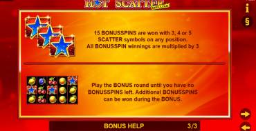 Hot Scatter Deluxe: Фриспины и/или респины