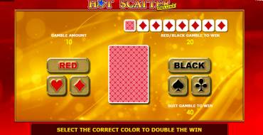 Hot Scatter Deluxe: Риск-игра