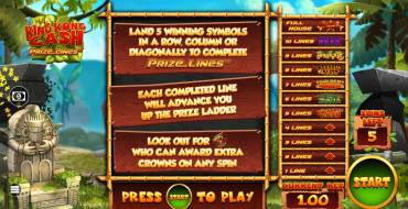 King Kong Cash Prize Lines: Игровой автомат