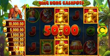King Kong Cashpots: Выигрыши
