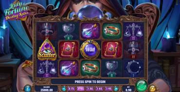 Lady of Fortune Destiny Spins: Игровой автомат