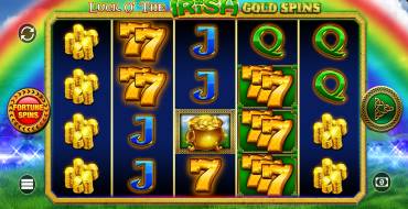 Luck O' The Irish Gold Spins: Игровой автомат
