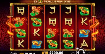 Lucky Dragons: Выигрыши