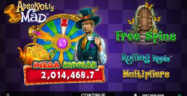 Mega Moolah Absolootly Mad: Игровой автомат