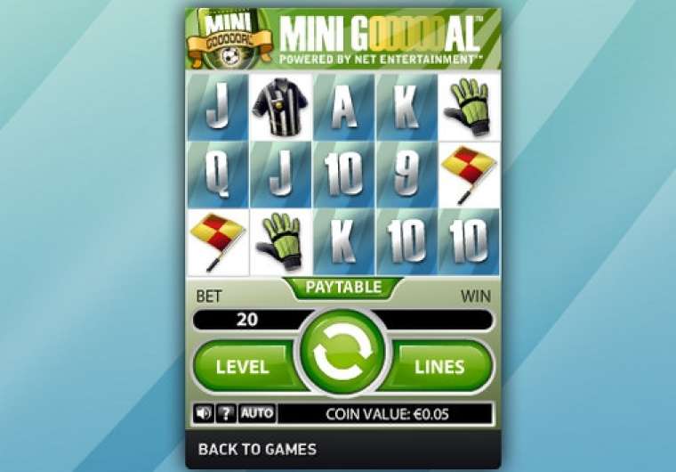 Видео покер Mini Goooooal  демо-игра