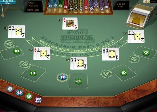 Блэкджек Multi-hand Perfect Pairs European Blackjack