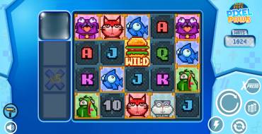 Pixel Paws: Игровой автомат