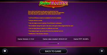 Rakin' Bacon: Правила