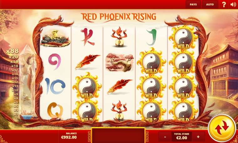 Видео покер Red Phoenix Rising демо-игра