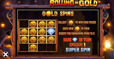 Rolling in Gold: Фриспины и/или респины