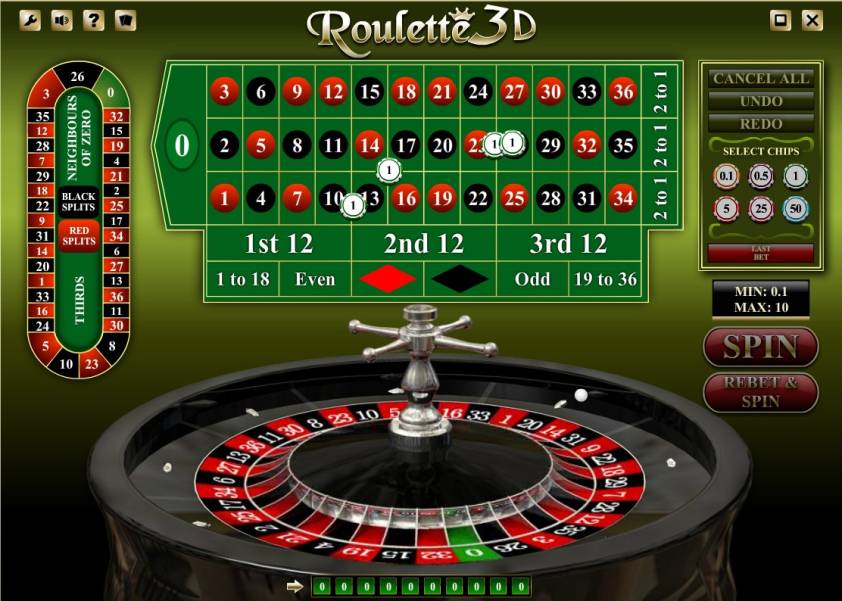 Рулетка Roulette 3D