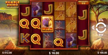 Rumble Rhino Megaways: Выигрыши