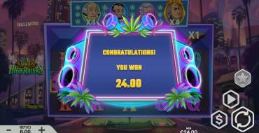 Snoops High Rollers: Выигрыши