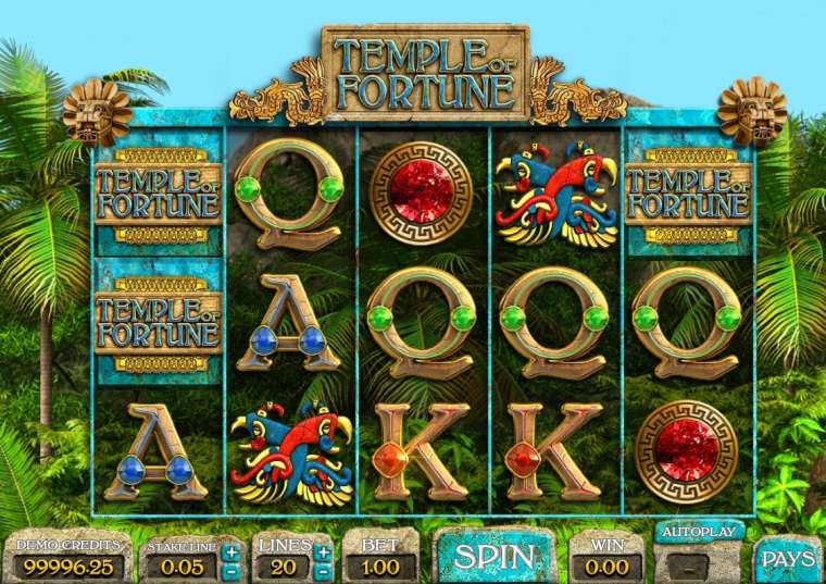Онлайн слот Temple of Fortune играть