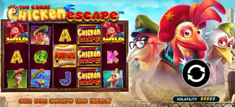 Видео покер The Great Chicken Escape демо-игра