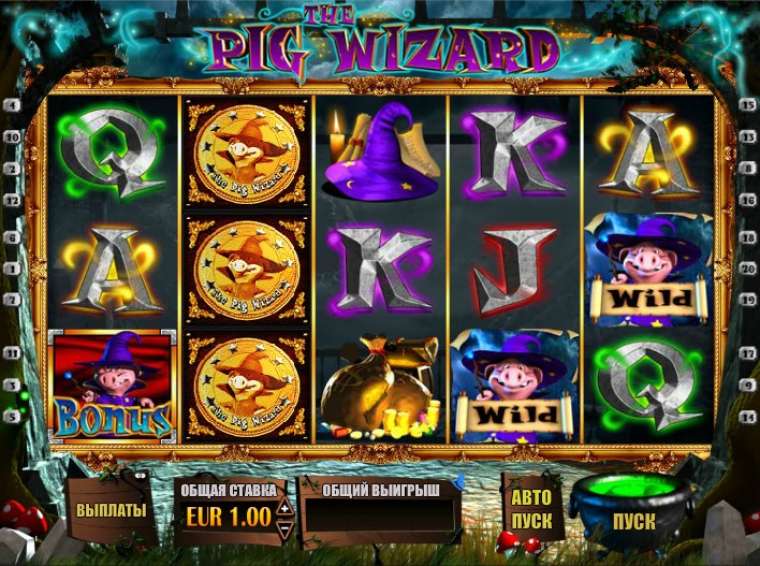 Видео покер The Pig Wizard демо-игра