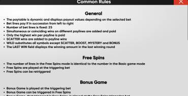 Tiger Gems: Hold and Win: Правила