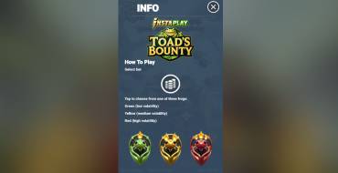 Toad’s Bounty: Уникальные функции