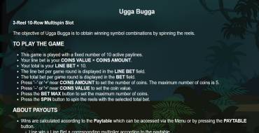 Ugga Bugga: Правила